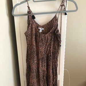Amuse society leopard dress